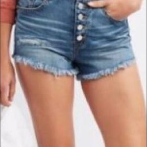 Refuge distressed Jean shorts size 12